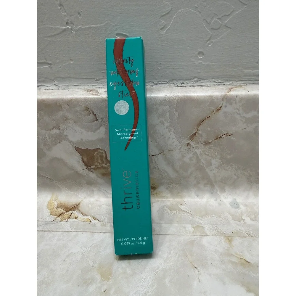 Thrive Causemetics Infinity Waterproof Eyeshadow Stick Kaelyn Warm Sienna Matte
